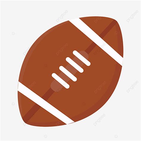 Rugby Ball Clipart Vector, Brown Rugby Ball Vector, Png, Brown, White PNG Image For Free Download