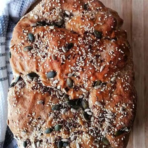 Easy seeded bread recipe - Amazeballs Recipes