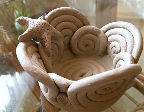 Mermaid Bowl - Hand-Built Coiled Pottery | Bluprint | Coil pottery, Hand built pottery, Coil pots