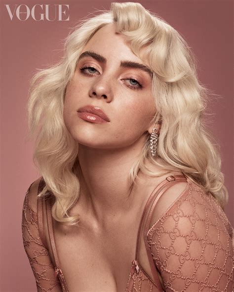 How Billie Eilish’s Hairstylist Created Her New Blonde Bombshell Look | Vogue photoshoot, Billie ...