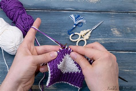 How to double knit - Step by step instructions for beginners [+video]