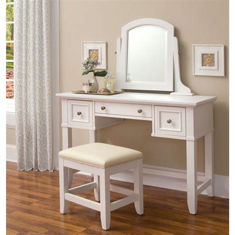 Home Styles Naples 3-Piece White Vanity Set-5530-72 - The Home Depot