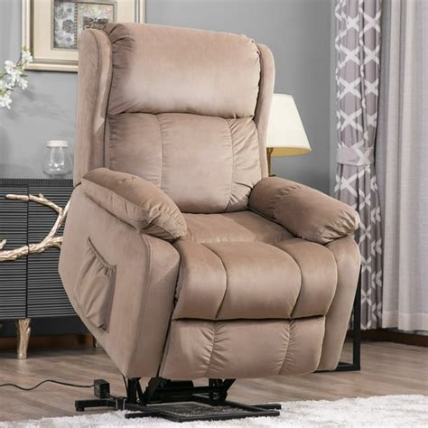 Clearance! Fabric Lift Chair with Remote Control, Power Lift Recliner ...