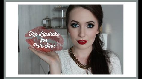 Top Lipsticks for Pale Skin ♡ FAIR SKIN FIESTA ♡ Arna Alayne ♡ - YouTube
