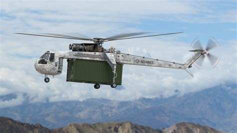 Erickson rebuilding Air Crane as potentially pilotless combat logistics helicopter