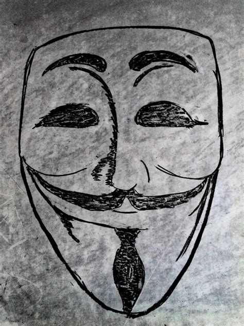 Guy Fawkes Mask Original Version by RomanKanden on DeviantArt