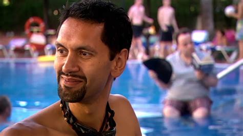 ausCAPS: Nicholas Burns, Paul Bazely and Jake Canuso shirtless in Benidorm 1-04 "Episode #1.4"