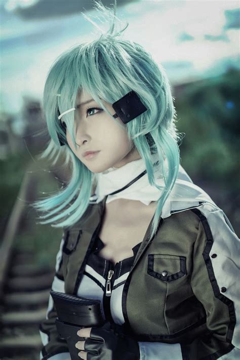 Sinon - Sword Art Online Anime Cosplay Girls, Kawaii Cosplay, Sinon Sao ...