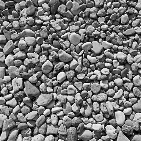 Black and white beach pebbles stock photo (35579) - YouWorkForThem