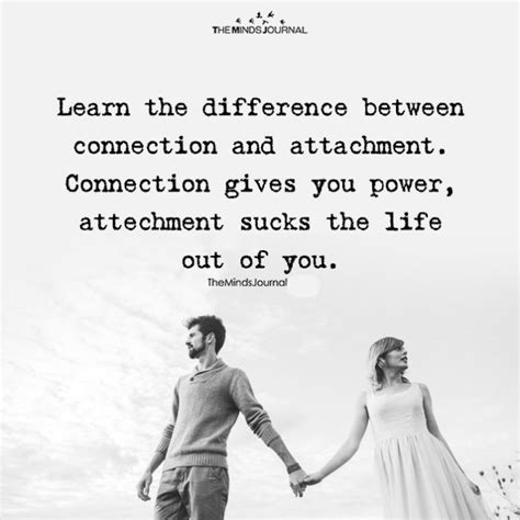 3 Secrets To Achieving Love Without Attachment | Connection quotes, Emotional connection ...