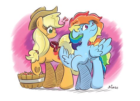 (I like you) - AppleDash Fan Art (38960012) - Fanpop