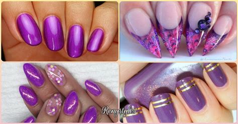 Purple Gel Nails Designs | peacecommission.kdsg.gov.ng