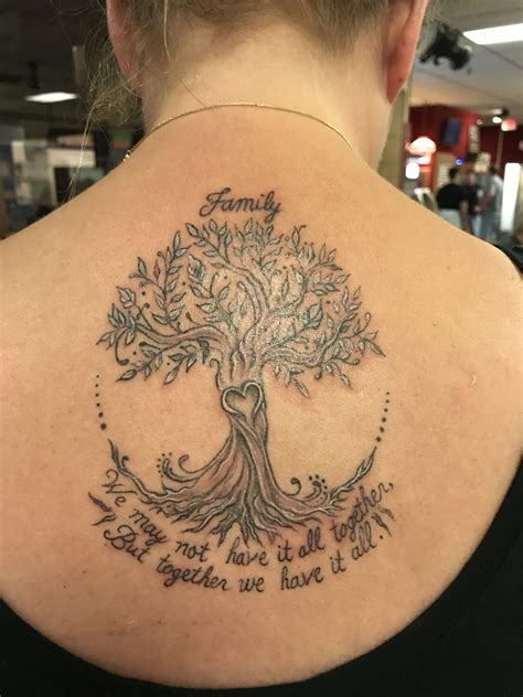 Tree Of Life Tattoo Thigh