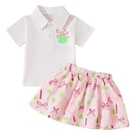 NIEWTR Toddler Baby Girl Outfits Floral Summer Clothes Infant Spring