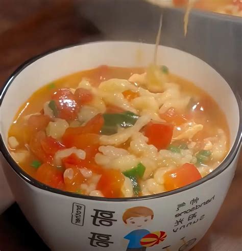 早餐喝这碗疙瘩汤，10分钟搞定!全家暖到心坎里