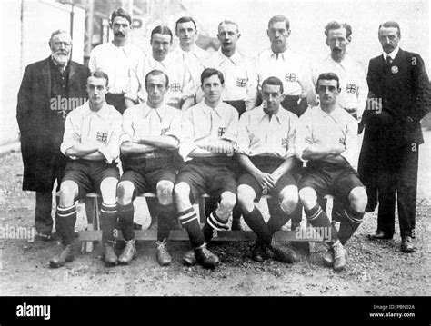 Soccer team england football Black and White Stock Photos & Images - Alamy