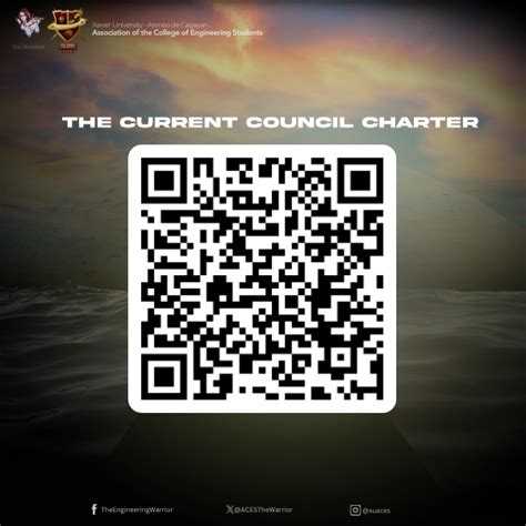 Access the 𝐂𝐮𝐫𝐫𝐞𝐧𝐭 𝐂𝐨𝐮𝐧𝐜𝐢𝐥 𝐂𝐡𝐚𝐫𝐭𝐞𝐫 through the QR code below. It lays