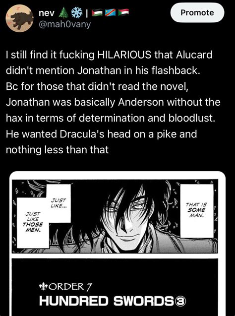 I know Hirano forgor Jonathan Harker (or that Mina in the hunt was