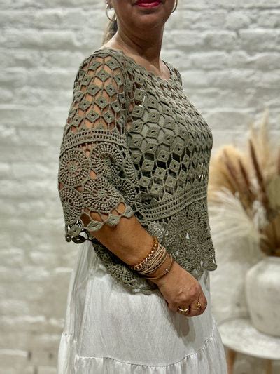 Cathy Crochet Vest and Top Set Boho – The Secret Boutique