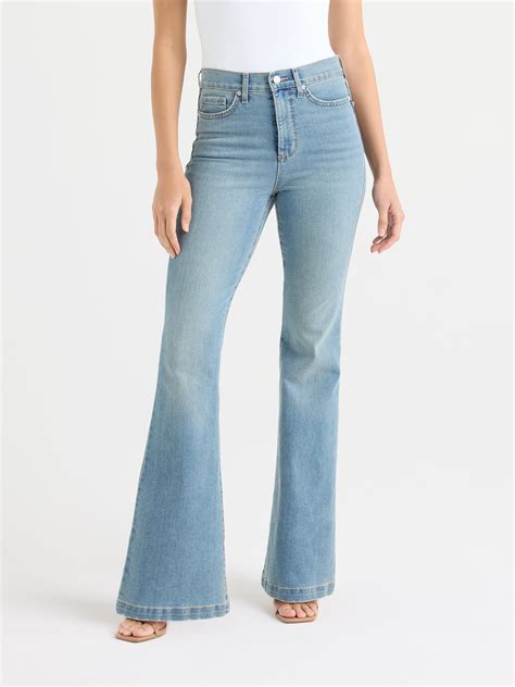 Sofia Vergara Women's High Rise Melisa Flare Jeans, Sizes 2-20