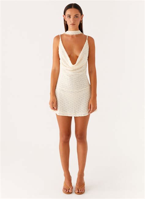 Chase Mini Dress - Ivory – Peppermayo UK
