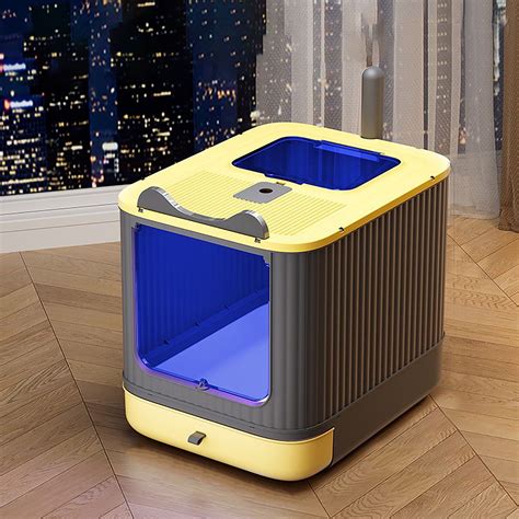 Closed Litter Tray, Removable Lid, Cat Litter Tray for Cats, Toilet ...
