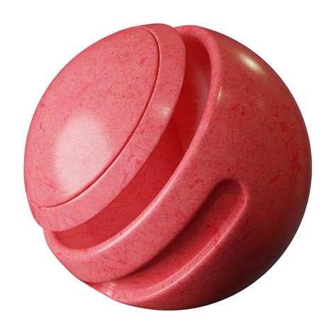 Scratched red metal | FREE metal materials | BlenderKit
