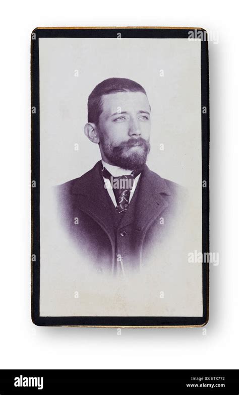 Black white old fashioned portrait man Cut Out Stock Images & Pictures