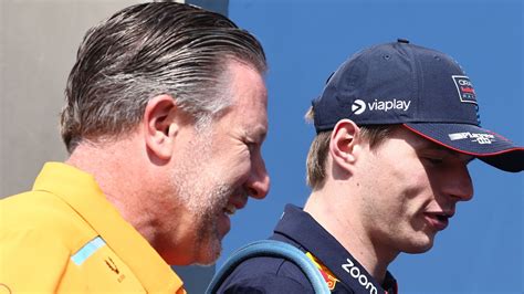 british gp max verstappen carrying red bull  mclaren chief zak