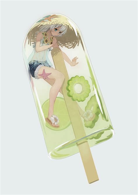 Gray background, simple background, anime girls, anime, logo, Little