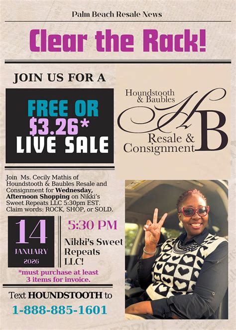 📣📣📣 Ladies, mark your... - Nikki's Sweet Repeats LLC | Facebook