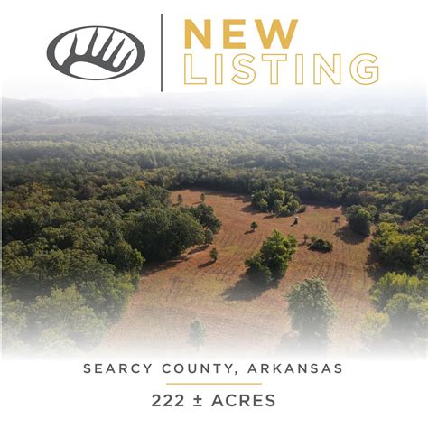 ️ ️ NEW Listing in SNOW BALL ️ ️ 222 acres | $649,900 | Searcy County