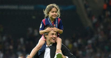 luis enrique apres la victoire du psg le souvenir de sa fille xana