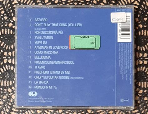 Adriano Celentano - Hit Compilation, ITA Pop Album 1995 (Gebraucht) in