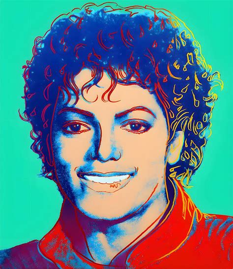 Andy Warhol Michael Jackson Digital Art by Art Hive - Fine Art America