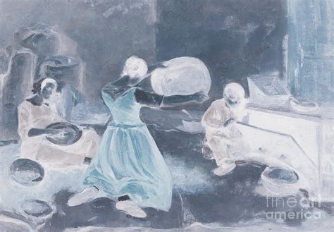 Study For The Wheat Sifters ((les Cribleuses De Bl), C.1855 (oil On