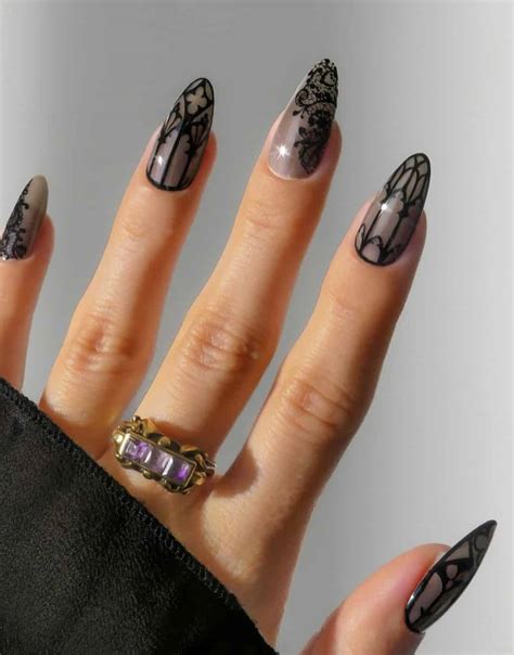 Stunning Black Nail Design Ideas - Beauty with Hollie