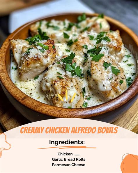 Rate My Plate | Chicken Alfredo bread bowls 🍞 | Facebook