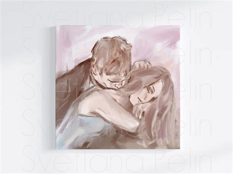 Couple Kissing, Printable Art, INSTANT DOWNLOAD – Svetlana Pelin