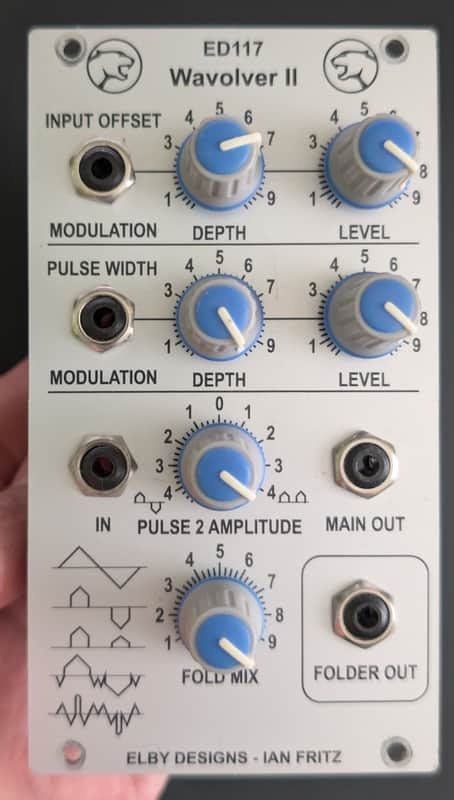 Elby IF117 Wavolver II Eurorack Waveshaper module | Reverb