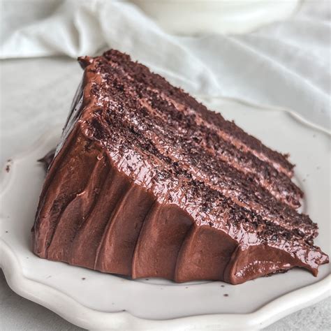 Slice Of Chocolate Cake