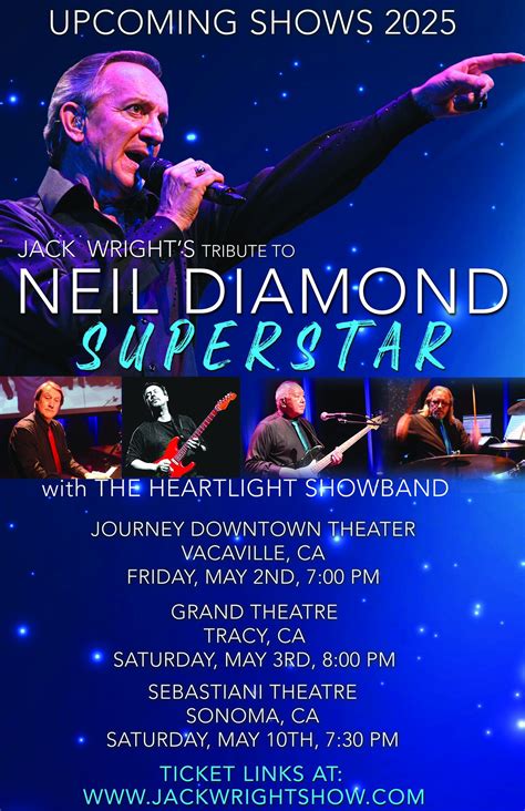 Jack Wright's Tribute to Neil Diamond Superstar