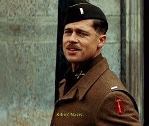 Brad Pitt Inglourious Basterds Quotes. QuotesGram