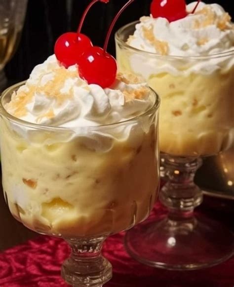 Vanilla Pudding Pineapple Dessert - Easy Recipes