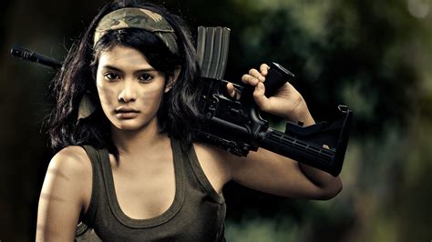 girls  guns wallpapers wallpapersafari