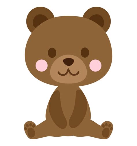 熊かわいいイラスト | 熊 イラスト フリー – QOIRG