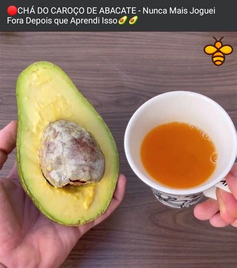 Como Fazer O Chá Do Caroço De Abacate - Chá do Caroço de Abacate | Caroço de abacate, Abacate, Semente de abacate
