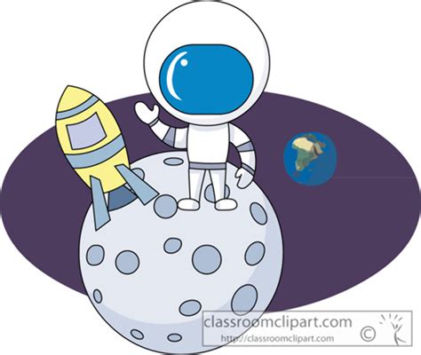 Download High Quality astronaut clipart moon Transparent PNG Images ...