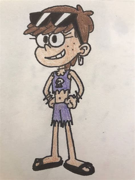 Luna Loud- Beach Outfit by GriffinLee0 on DeviantArt
