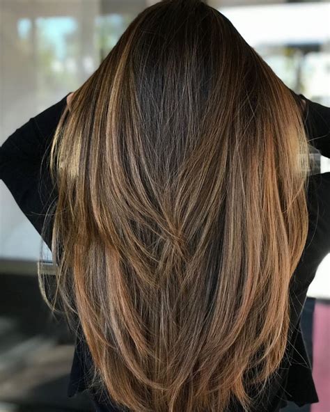 Black And Light Brown Highlights 29 Ways To Get Brown Highlights On